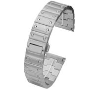 HiCycle2 Correa de reloj compatible con Cartier Santos WSSA0009 WSSA0010 de 21 mm