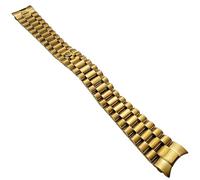 HiCycle2 Correa de reloj de acero inoxidable de repuesto para pulsera Rolex President Day Date 18038 18039 18078 18238 18239 Solid Link cierre oculto 20 mm, 20mm, Acero inoxidable, Ágata