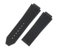 HiCycle2 Correa de reloj de goma de silicona de repuesto para Hublot Big Bang Hombres Buzo Pulsera 17 x 26 mm, 17*26mm, Acero inoxidable, Ágata