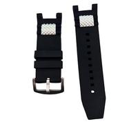 HiCycle2 Correa de reloj de goma de silicona para Invicta Subaqua Noma III 6043 Top Qlty, 28mm, Caucho, No es una piedra preciosa