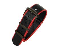 HiCycle2 Correa de reloj de repuesto para Omega Premium Balistic Military Raf Stitched Bond Iw Correa de reloj de nailon 22 mm, 22mm, Nailon, No es una piedra preciosa