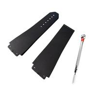 HiCycle2 Correa de repuesto de goma para reloj HUBLOT Fusion 44-45 H Big Bang, color negro, 24 mm/25 mm (25 x 19 x 22 mm)