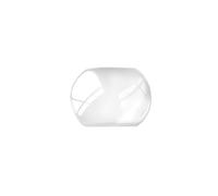 HiCycle2 Lente de zafiro con lupa de burbujas de repuesto para reloj Rolex para hombre, con fecha, ventana de cristal, lente de calendario para ventana de fecha, blanco, 4.5x3.5mm, Moderno