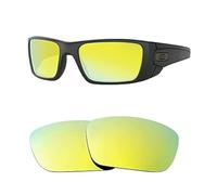 HiCycle2 Lentes de repuesto para lentes de sol Oakley OO9096 Fuel Cell de 60 mm, dorado, nothing