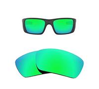 HiCycle2 Lentes de repuesto para lentes de sol Oakley OO9096 Fuel Cell de 60 mm, verde, nothing