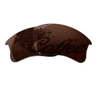 HiCycle2 Lentes de repuesto polarizadas de espejo para Oakley Flak Jacket XLJ Sunglass-Multi Options, marrón, 55mm