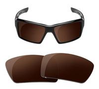 HiCycle2 Lentes de repuesto polarizadas para gafas de sol Oakley Eyepatch, múltiples opciones, Brown, Oakley Eyepatch 2