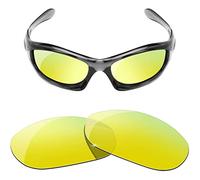 HiCycle2 Lentes de repuesto polarizadas para gafas de sol Oakley Monster Dog (GOLD)