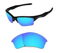 HiCycle2 Lentes de repuesto polarizadas para Oakley Half Jacket 2.0 XL OO9154 Sunglass, Azul hielo.