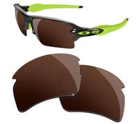 HiCycle2 Lentes de sol de repuesto para Oakley Flak 2.0 XL OO9188, múltiples opciones, Brown