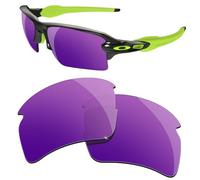 HiCycle2 Lentes de sol de repuesto para Oakley Flak 2.0 XL OO9188, múltiples opciones, Purple, 55 millimeters