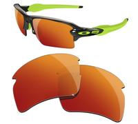 HiCycle2 Lentes de sol de repuesto para Oakley Flak 2.0 XL OO9188, múltiples opciones, Red