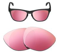 HiCycle2 Lentes de sol de repuesto para Oakley Frogskins OO9013 - Múltiples opciones, rosa, nothing