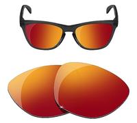 HiCycle2 Lentes de sol de repuesto para Oakley Frogskins OO9013 - Múltiples opciones, rosso, nothing