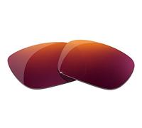 HiCycle2 Lentes polarizadas de repuesto para gafas de sol Oakley Holbrook OO9102 (negro rojo)