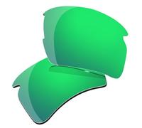 HiCycle2 Lentes polarizados de repuesto para Oakley Flak 2.0 XL OO9188, grosor de 2 mm, Green