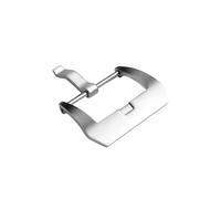 HiCycle2 pre-V Hebilla de tornillo Reemplazo para Panerai Pam 40mm se ajusta a la banda de goma de cuero de acero inoxidable 22mm (pulido)