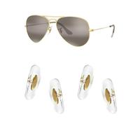 HiCycle2 Ray-Ban - Juego de reparación de gafas de sol para aviador RB3025, RB3539, RB3026, RB3447, RB4263, RB3548, RB3716, RB3816, RB3548N, con clip, bolsa de gafas de sol