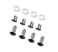 HiCycle2 Tornillos de repuesto para lentes de sol PRADA para montar tornillos (plateados)