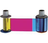 HID Fargo YMCKO - Cinta de color para impresora de tarjetas Fargo DTC4500e, 700 impresiones - Acabado brillante - Número de pieza 045230