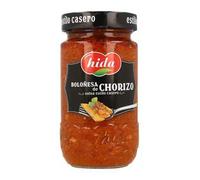 Hida - Salsa Boloñesa de Chorizo - Salsa Estilo Casero para Disfrutar de un Auténtico Sabor Original - 350 Gramos