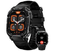 HIDAMEL Reloj Inteligente Hombre Militar con GPS, Cuerpo Metálico, Batería de 40 Días, Pantalla AMOLED 1,96'' Smartwatch con Llamadas Bluetooth, Monitor de Salud/Sueño, Resistente al Agua 50m