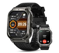 HIDAMEL Reloj inteligente para hombre, batería de 60 días de duración, 5 ATM e IP69K, impermeable, más de 170 modos deportivos, monitor de sueño de 24 horas, asistente de voz AI, pantalla AMOLED HD de