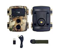 Hidden Camera Hunting Camera PR600/PR600A/PR600B Trace Camera HD Tracking 12M 20Mp Outdoor Night Vision 38 Infrared Light Monitoring Mini for Wildlife Monitoring (Color : PR600)