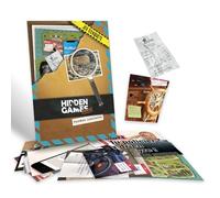 Hidden Games Criminal Archives - Misterio insular - Juego de escena del crimen realista y emocionante, Escape Room cooperativo en francés