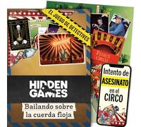 Hidden Games Escena del Crimen - Bailando sobre la Cuerda Floja - Español - Juego Realista de escenas del Crimen, emocionante Juego de Detectives, Juego Escape Room