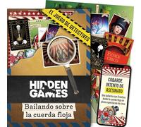 Hidden Games Escena del Crimen - Bailando sobre la Cuerda Floja - Español - Juego Realista de escenas del Crimen, emocionante Juego de Detectives, Juego Escape Room