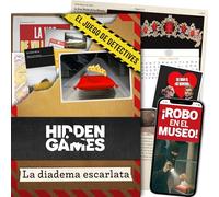 Hidden Games Escena del Crimen - La Diadema Escarlata - Español - Juego Realista de escenas del Crimen, emocionante Juego de Detectives, Juego Escape Room