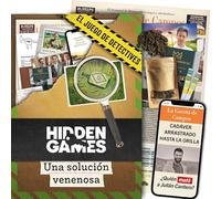 Hidden Games Escena del Crimen - Una solución venenosa - Español - Juego Realista de escenas del Crimen, emocionante Juego de Detectives, Juego Escape Room
