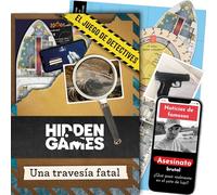 Hidden Games - Escena del Crimen - Una Travesía Fatal - Juego de Crimen Realista, Resolver Crimen, crímenes imperfectos, Detective Game, Escape Room Juego de Mesa, Resuelve el Crimen