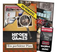 Hidden Games La Escena del Crimen - Un Plan Juego de Crimen Realista, emocionante Juego de Detectives, Escape Room