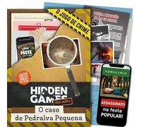 Hidden Games Local do Crime - O Caso de Pedralva Pequena - Jogo de detetive