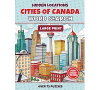 Hidden Locations: Cities of Canada: Word Search