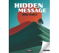 Hidden message word search: Inspirational Large Print Puzzle Book with Secret Quotes on Emotions, Life, and Language.