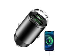 Hidden Mini Pull Ring Car Charger - 100W SuperVOOC Charge | High Speed Port Charging Performance, Compact and Heat Dissipation Design, Input For Cars and Trucks