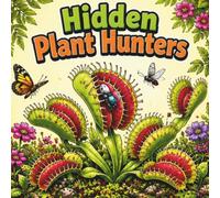 Hidden Plant Hunters: A Fine Line Art Book for Adults Featuring Tiny Carnivorous Plants, Secret Traps and Extraordinary Plant Adaptations (CARNIVOROUS PLANT KINGDOM LINE ART COLLECTION)