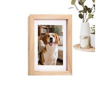 Hidden Storage Frame, Discreet Wall Safe Box, 8x10 Inch Display Case for Secure Valuables, MDF Wood with Concealed Compartment, Picture Frame Safe with Mount Design, Secret Storage Decor for Home