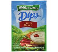 Hidden Valley Dips Mix, Fiesta Ranch, 1.1 Ounce (Pack of 24)