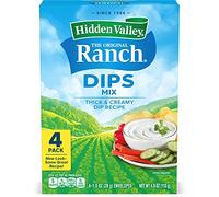 Hidden Valley Dips Mix - Original Ranch - 1 oz - 4 Count