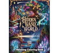 “Hidden Wand World: Magical Fantasy Coloring Book for Kids, Teens & Adults - Wizard School, Wands, Potions, Spell Books, Cute Creatures & Enchanted Realms for Relaxing Art Fun