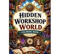 Hidden Workshop World Coloring Book: Magical Rooms, Alchemist Labs, Secret Studios and Fantasy Workshop Interiors