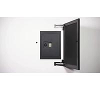 HiddenHinge - Sin detectar: diseñado para montar fácilmente un marco de fotos sobre una caja fuerte de pared, panel de acceso o ubicación de almacenamiento en la pared.