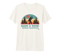 Hide and S hampion Bigfoot Camiseta Premium