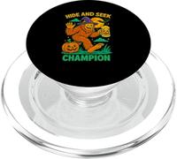 Hide and Seek Champion Funny Bigfoot Halloween Art PopSockets PopGrip para MagSafe