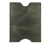 Hide & Drink, Funda de bolsillo para pasaporte de viaje, hecha a mano de cuero de grano completo, Jade Oscuro, Classic