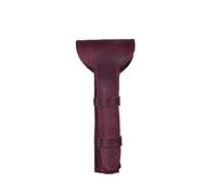 Hide & Drink, funda protectora de cuero de doble filo para afeitar, funda de viaje, hecha a mano, incluye 101 años de garantía:: Sangria